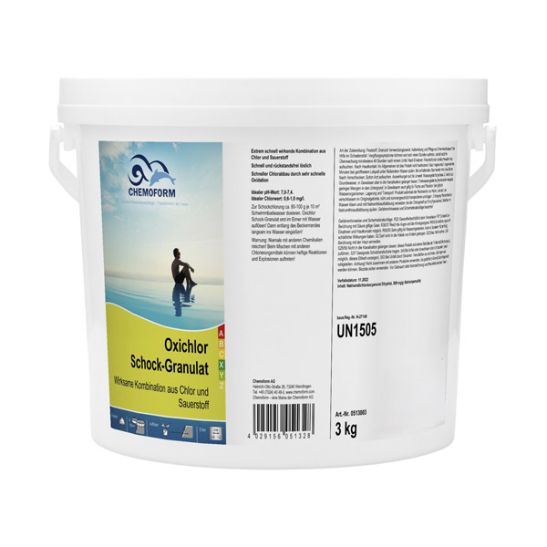 Chlor Shock Chemoform Oxy 3 kg (Granulate)