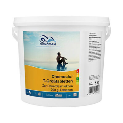Grande compressa di cloro (200 g) Chemoform 5 kg