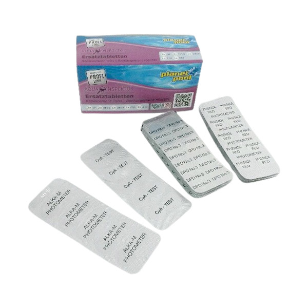 Kit di ricambio per analisi acqua Planet Pool Aqua Inspektor